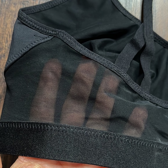 B. Tempt’d Black Sports Bra - Picture 7 of 8